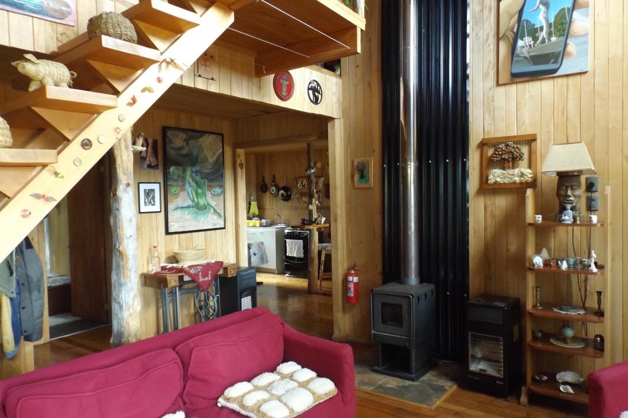 Karukinka Pension Chonchi Buitenkant foto